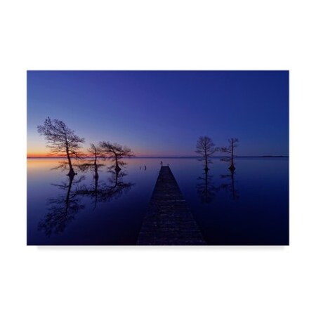 Trademark Fine Art Liyun Yu 'Waiting' Canvas Art, 12x19 1X04366-C1219GG